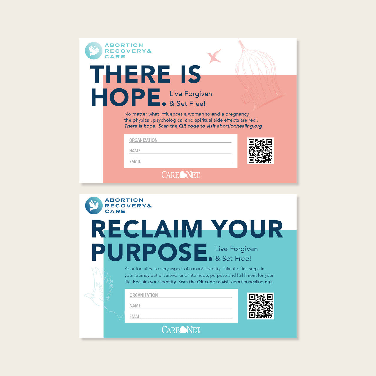 Abortion Recovery and Care Connect Cards