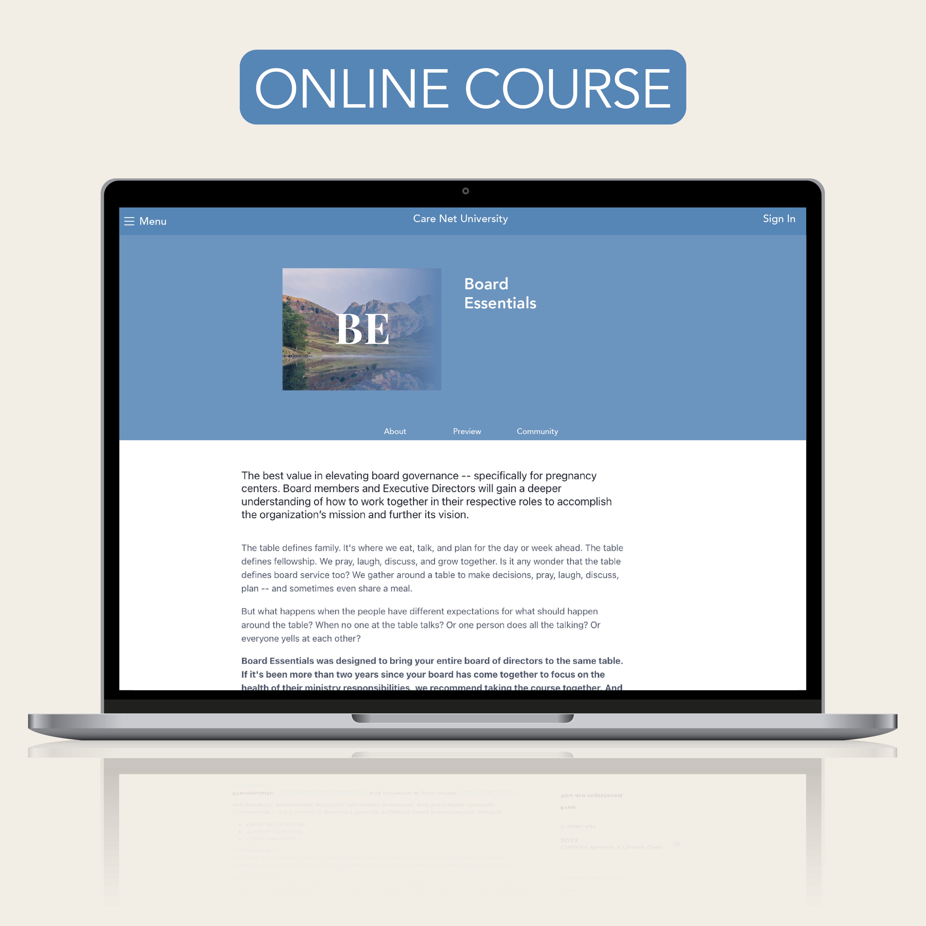 Board Essentials – Care Net University