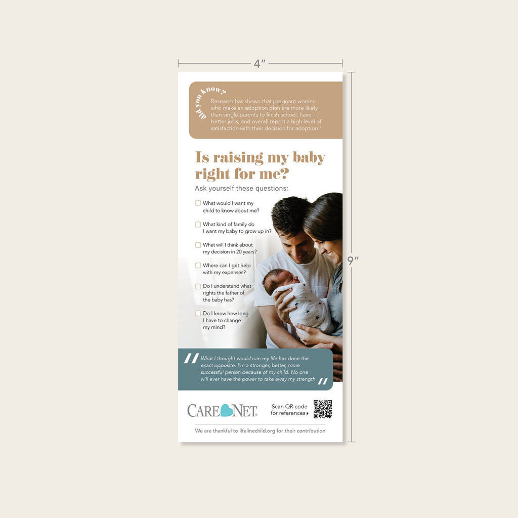 Before You Decide: Adoption Tip Card (Packs of 50)