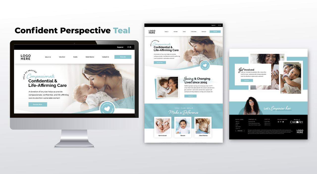 Care Net Donor Website Template