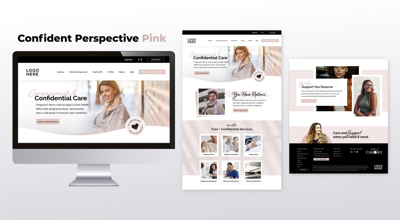 Care Net Client Website Template