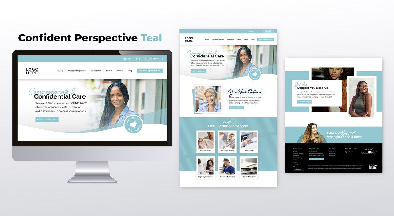 Care Net Client Website Template