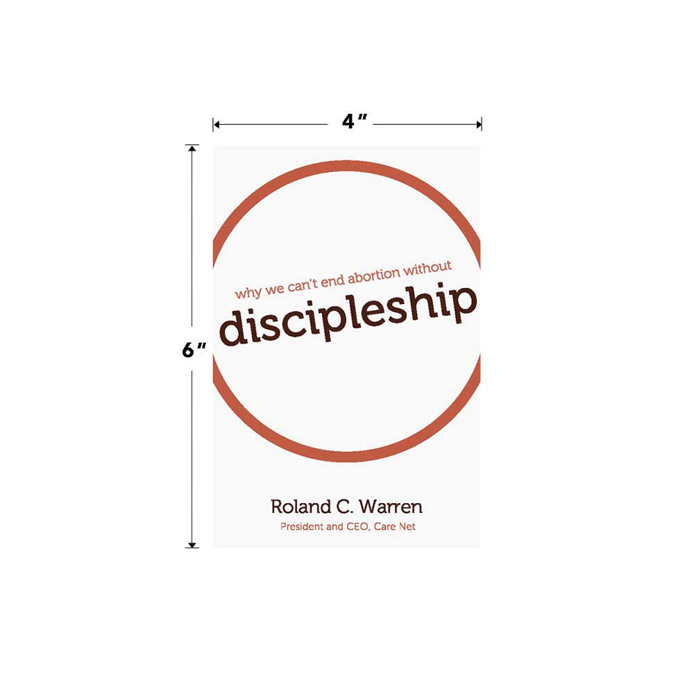 Why We Can't End Abortion Without Discipleship Book
