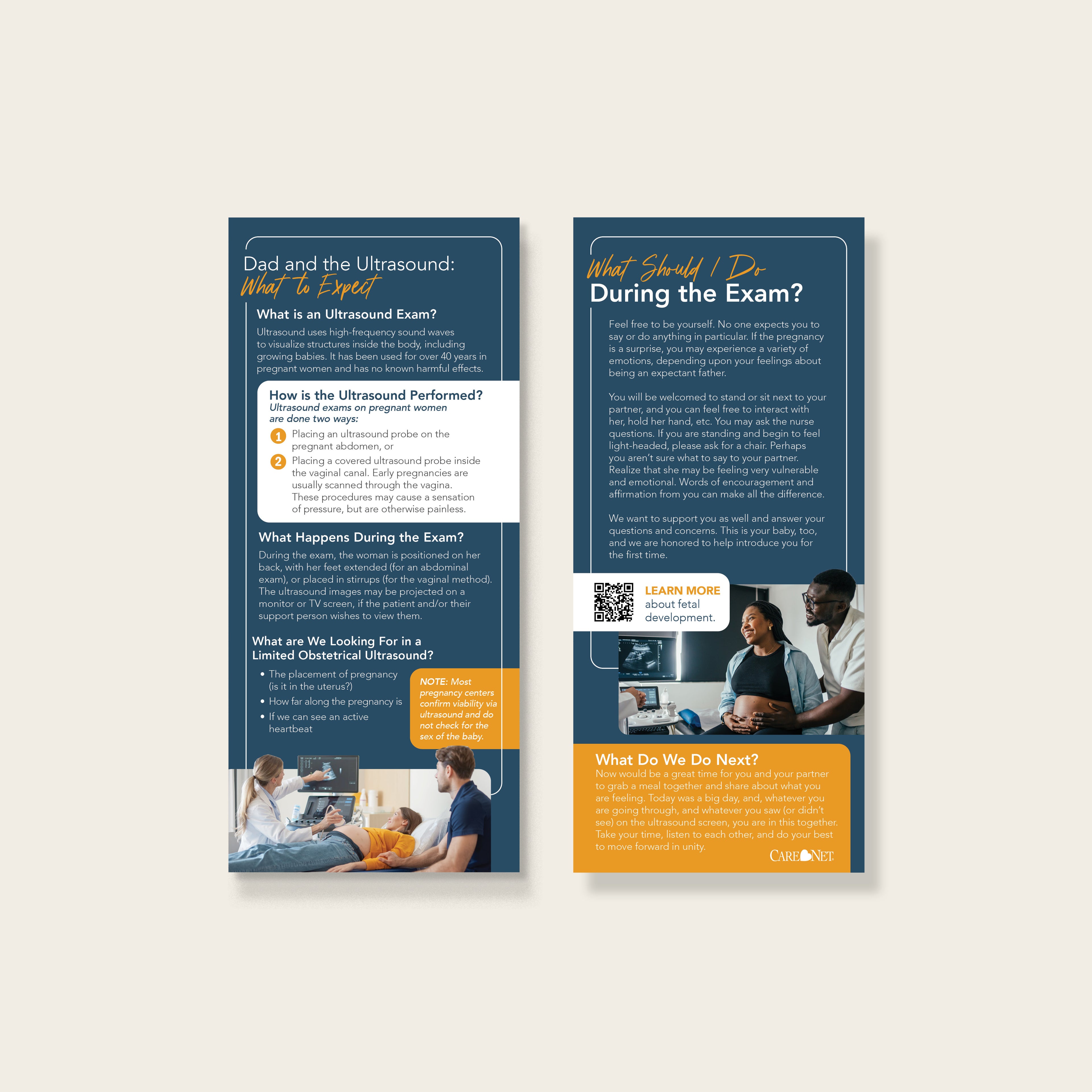 Dad and the Ultrasound: What to Expect Tip Card (Pack of 50)