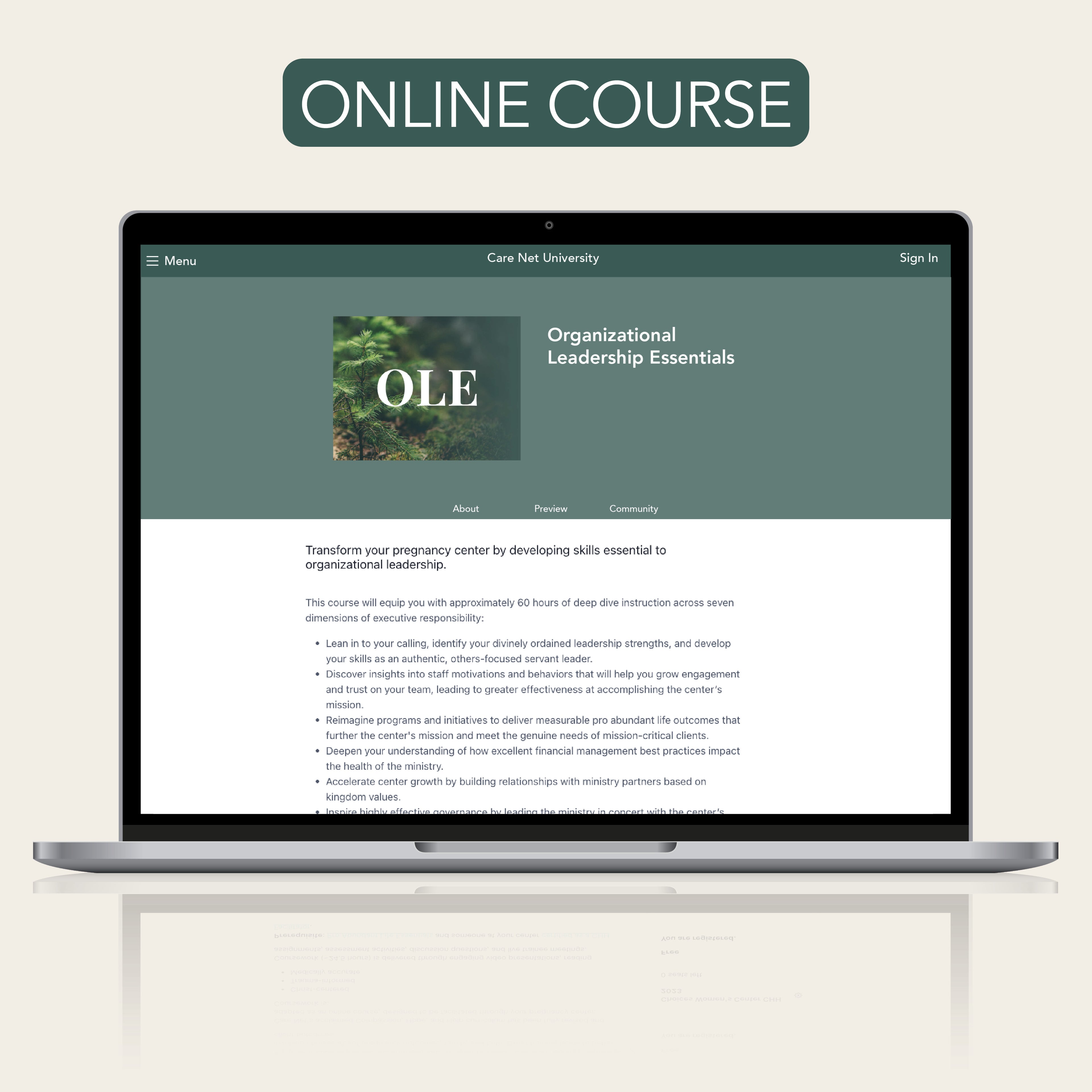 Organizational Leadership Essentials (OLE)