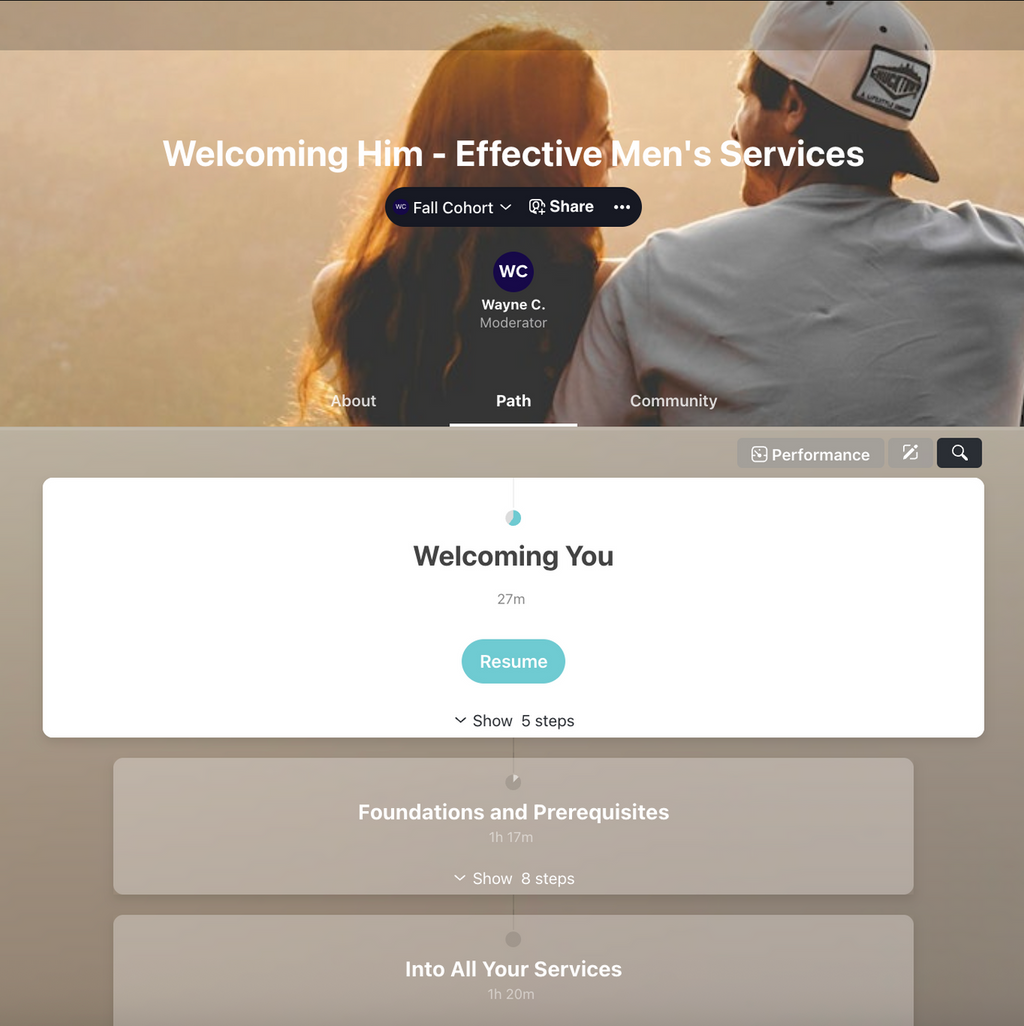 Welcoming Him – Online Course