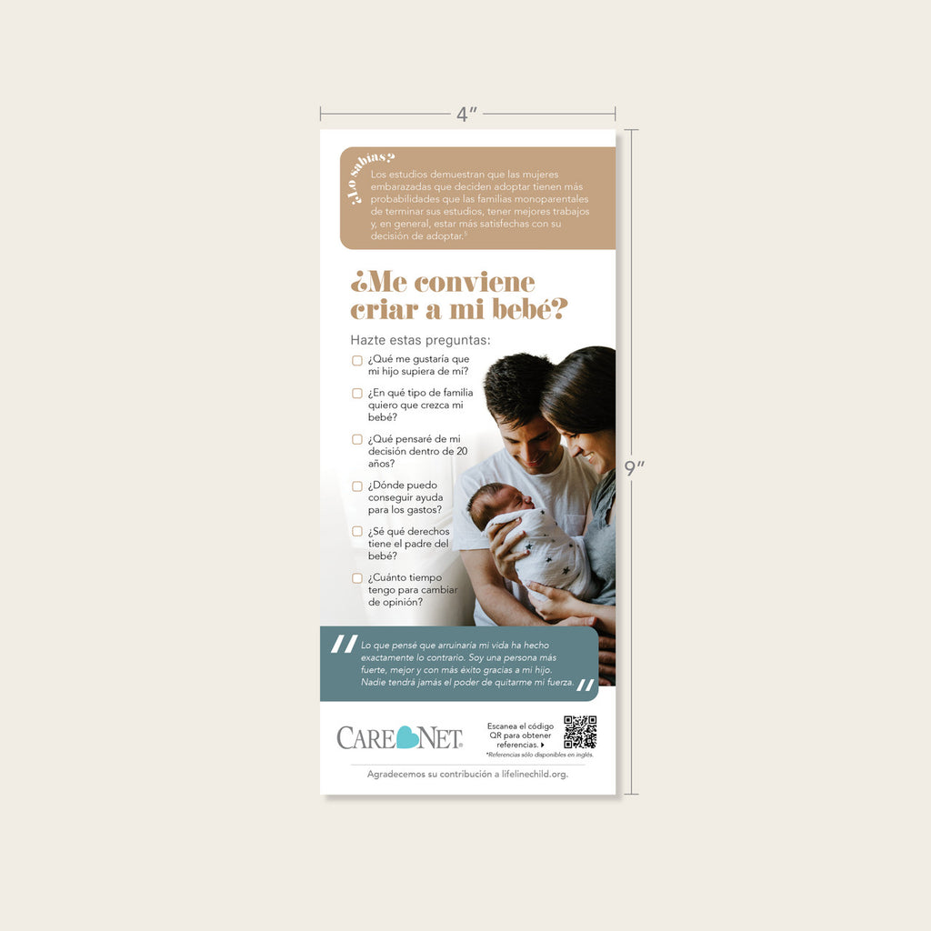 Spanish Adoption Tip Card (Pack of 50)